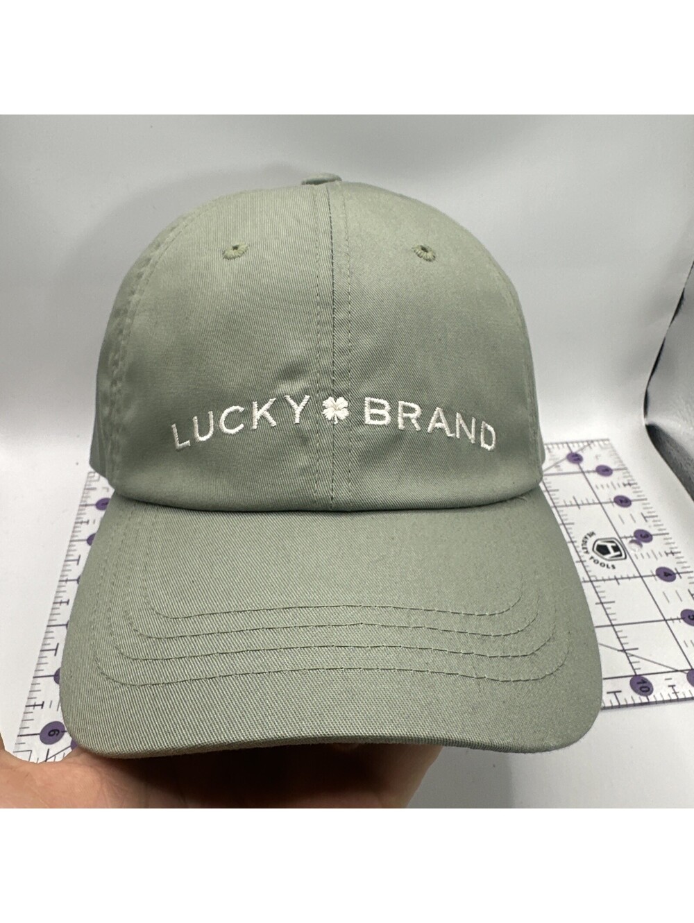 Lucky Brand Greene Embroidered Logo Baseball Hat